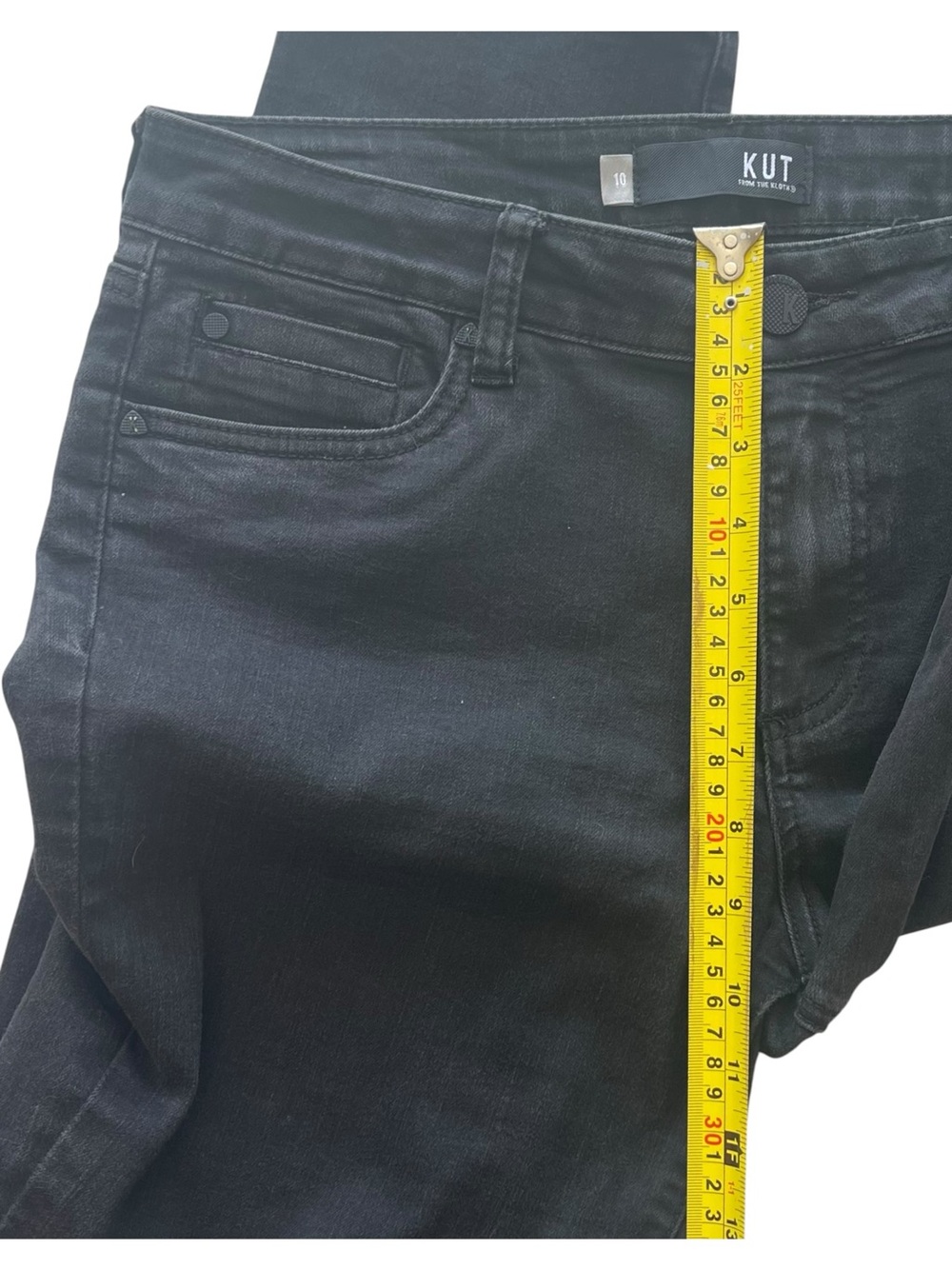 Kut from the Kloth Black Diana Skinny Jeans - Picture 12 of 15